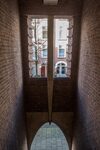 Vanuit het trappenhuis.
<br/>
Marcel Westhoff, februari 2016